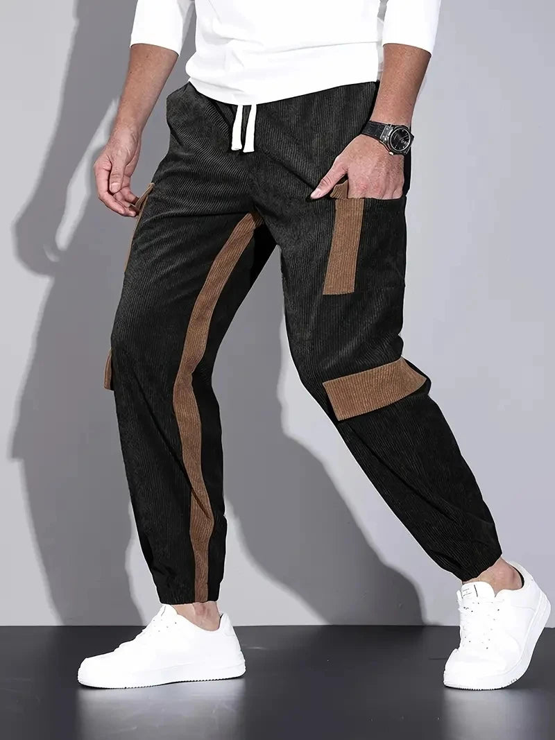 Casual Trends Men's Corduroy Drawstring Pants