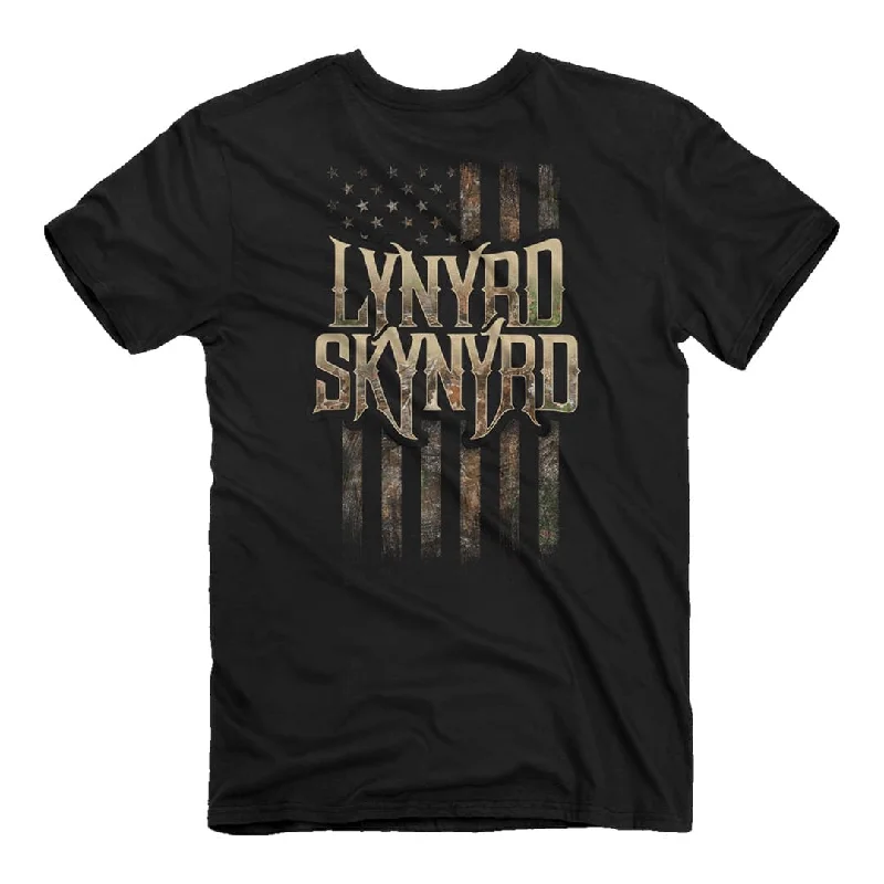 Modern Comfort Lynyrd Skynyrd - Camo Flag T-Shirt