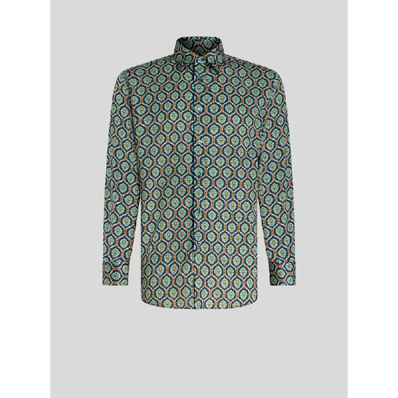 Street Hoodies MACRO TIE PRINT SHIRT