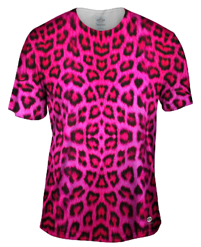 Urban Comfort Neon Pink Leopard Animal Skin