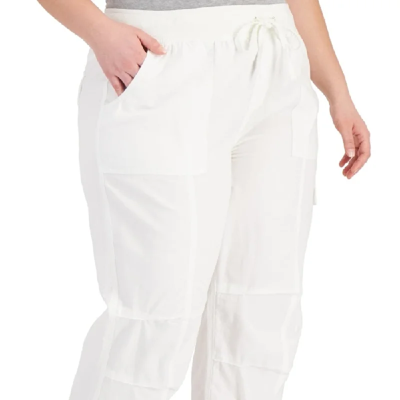 Urban Style Tommy Hilfiger Women's Alton Cargo Pants White Size 3X
