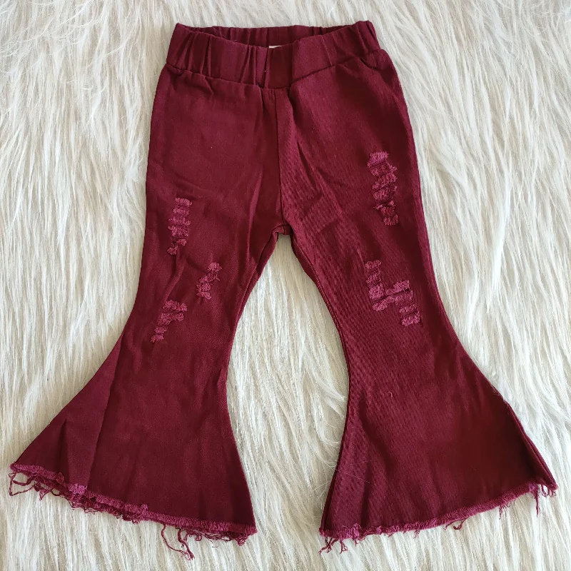 Lightweight Gear C15-6 Girls Red Bell Jeans