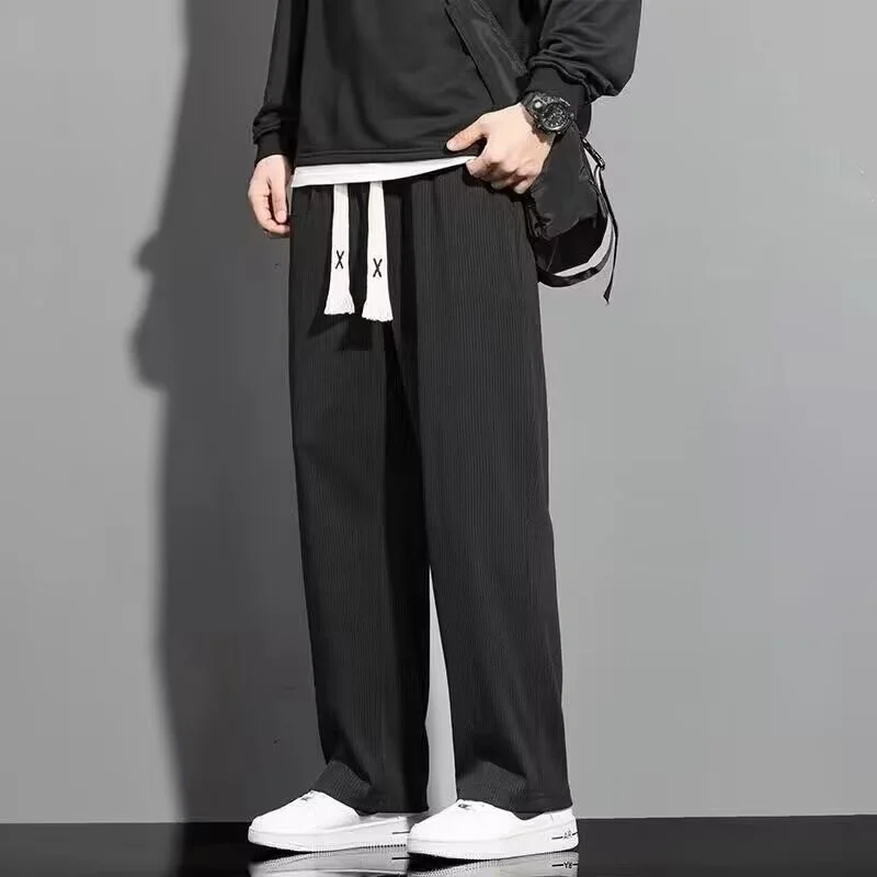Luxury Comfort Men's Thin Loose Straight Pants