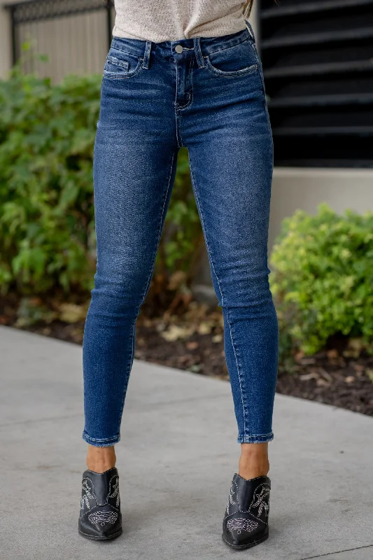 Personalized Design Eulogize High Rise Skinny