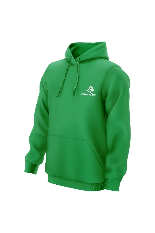 Trendy Comfort XAPE Prime Embroidery Hoodie - Irish Green