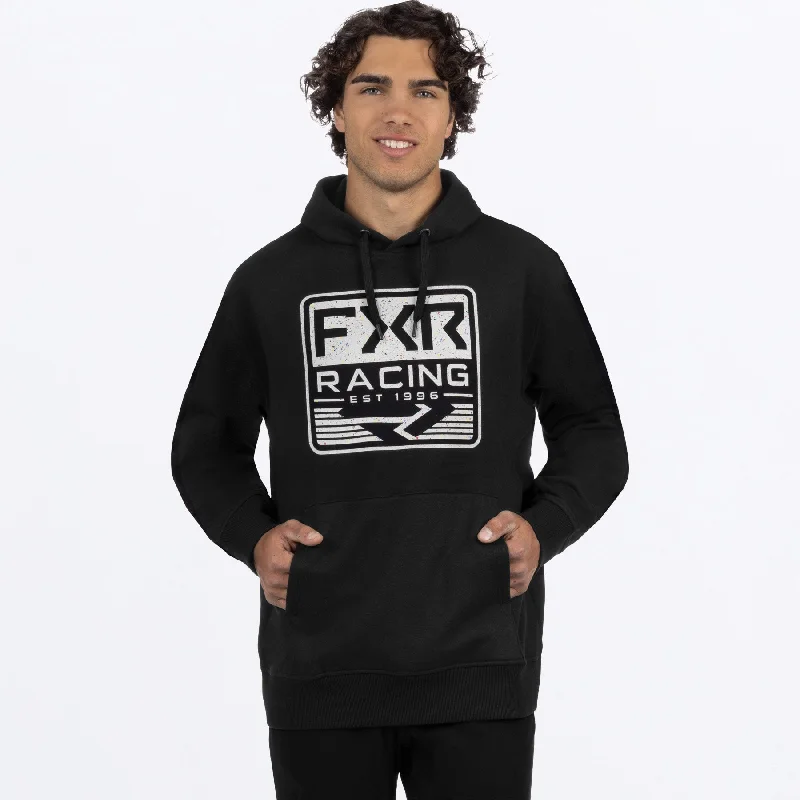 Statement Shoes Emblem Cotton Pullover Hoodie