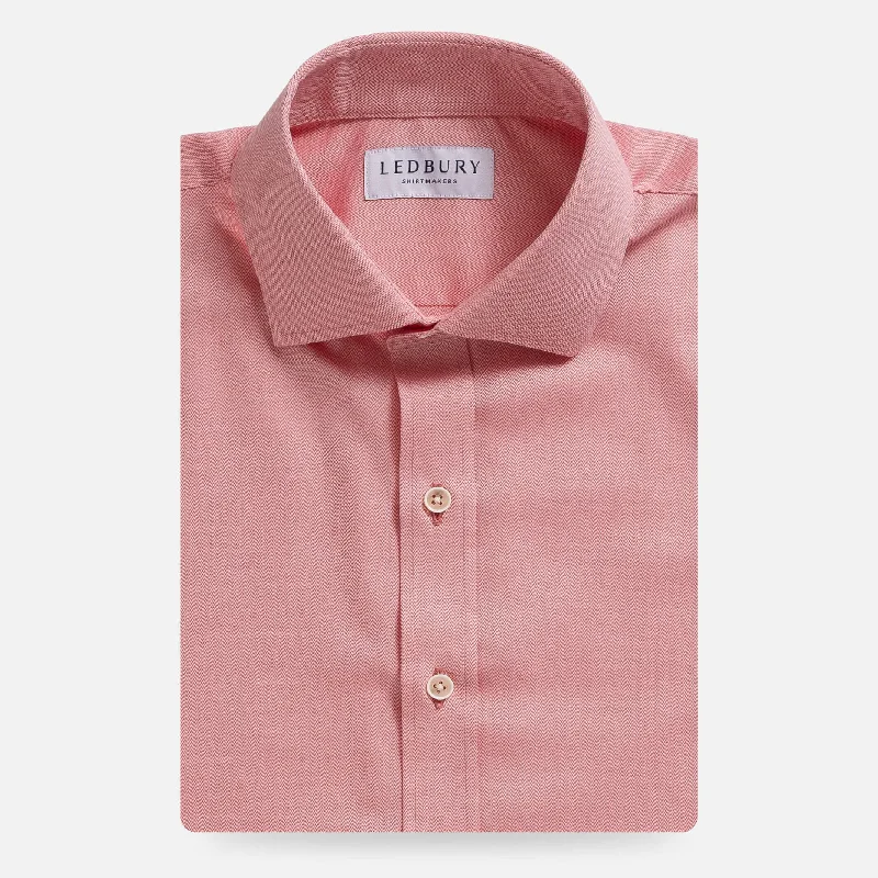 Active Wear The Red Hutchins Herringbone Custom Shirt