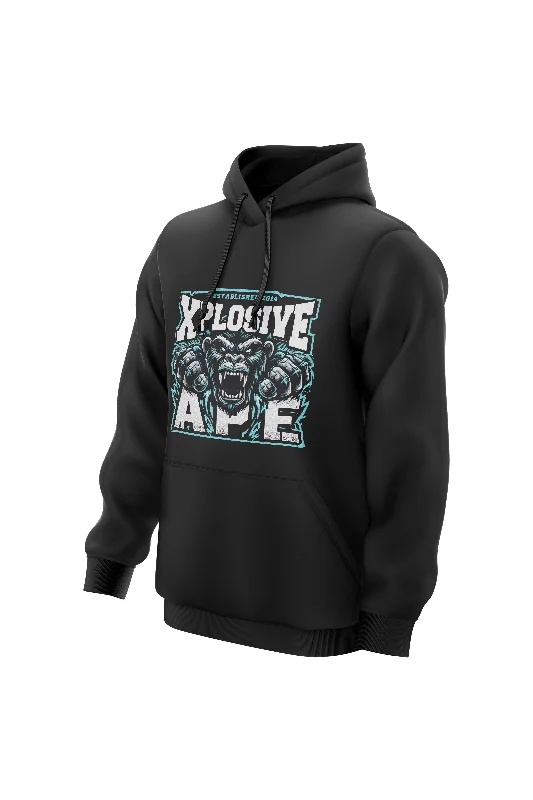 Graphic Caps XAPE Cold Blooded Hoodie - Black