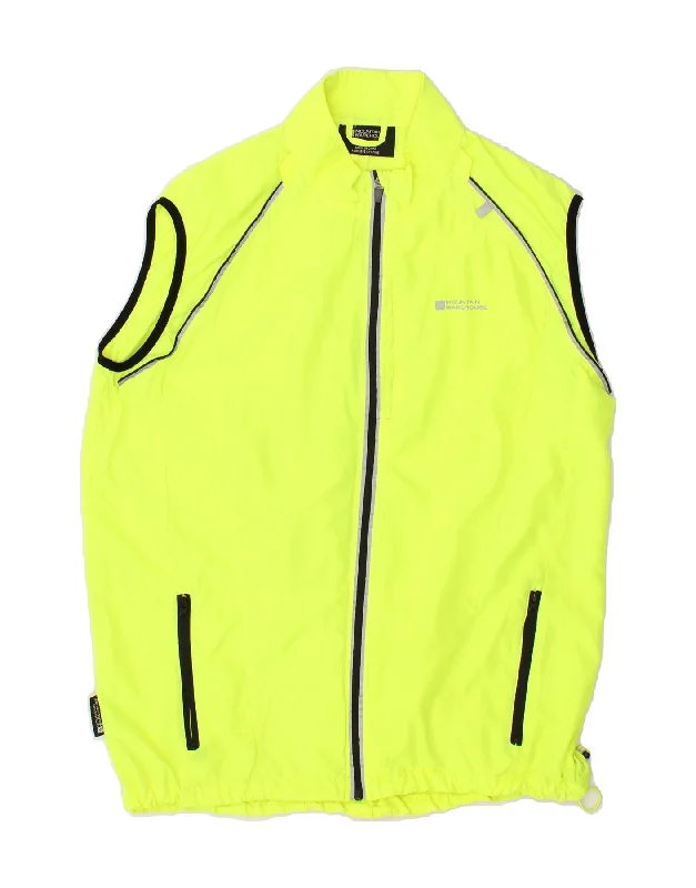 Functional Fashion MOUNTAIN WAREHOUSE Mens Sleeveless Tracksuit Top Jacket XL Green Nylon