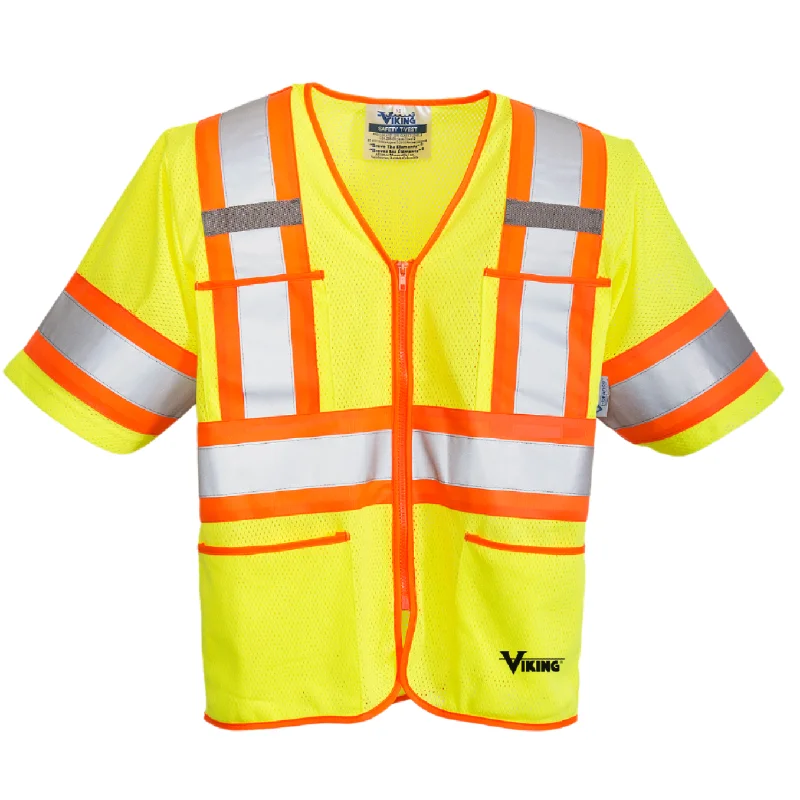 Comfortable Pants Viking® Men's Hi-Vis T-Shirt Vest_Green