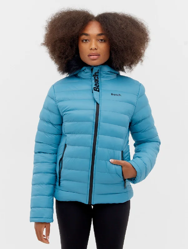 Refreshing Design Ludlow Hooded Bomber Jacket