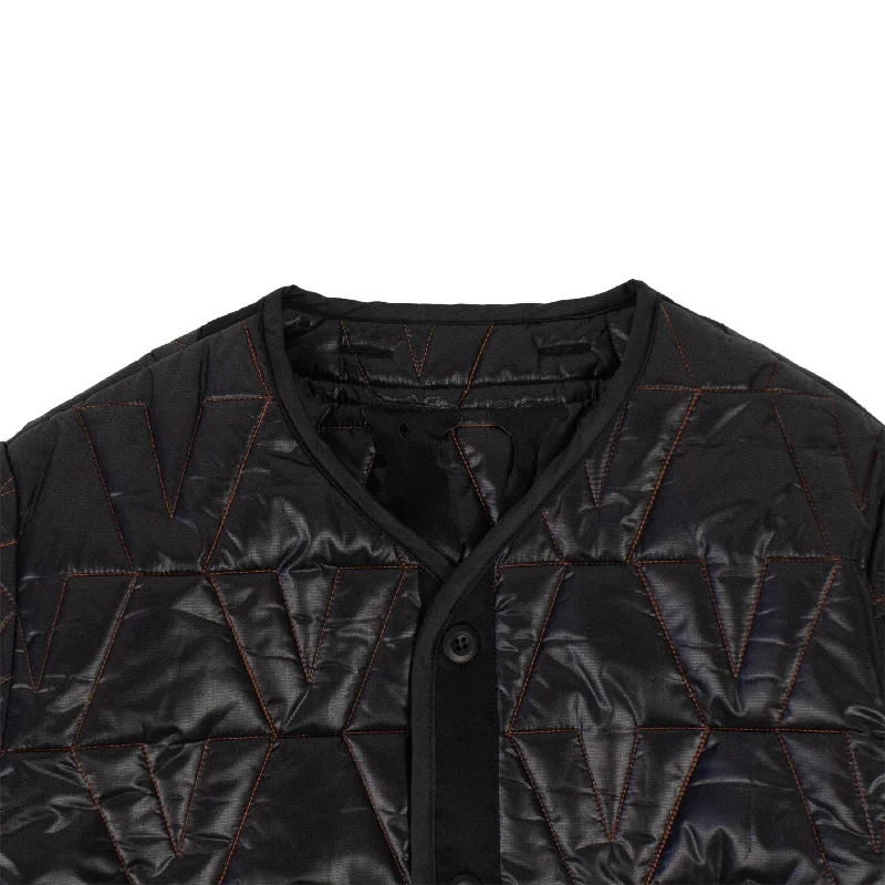Premium Outfits Vlone Quilted Jacket - Black