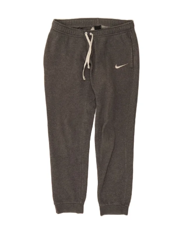 Weekend Outfits NIKE Mens Tracksuit Trousers Joggers Small Grey Cotton