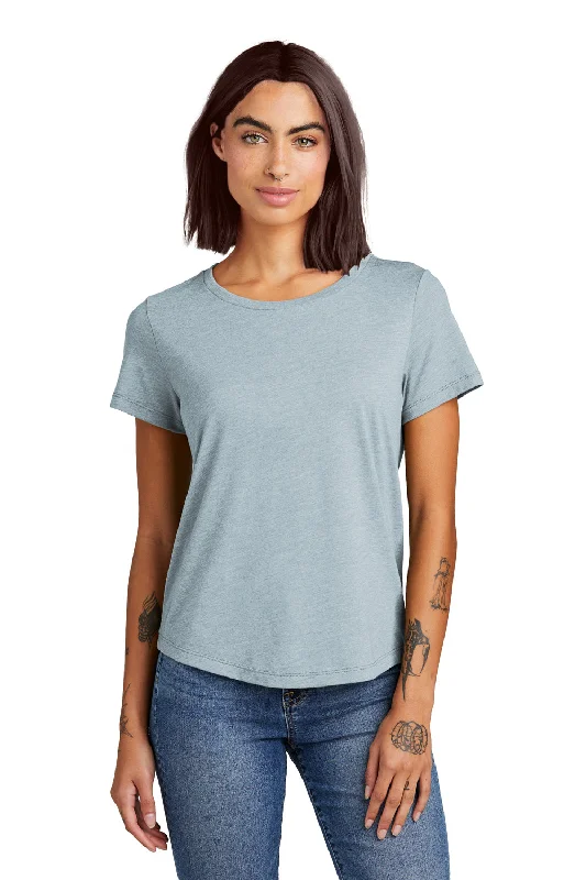 Sweet Breath Allmade Womens Short Sleeve Scoop Neck T Shirt - I Like You Blue