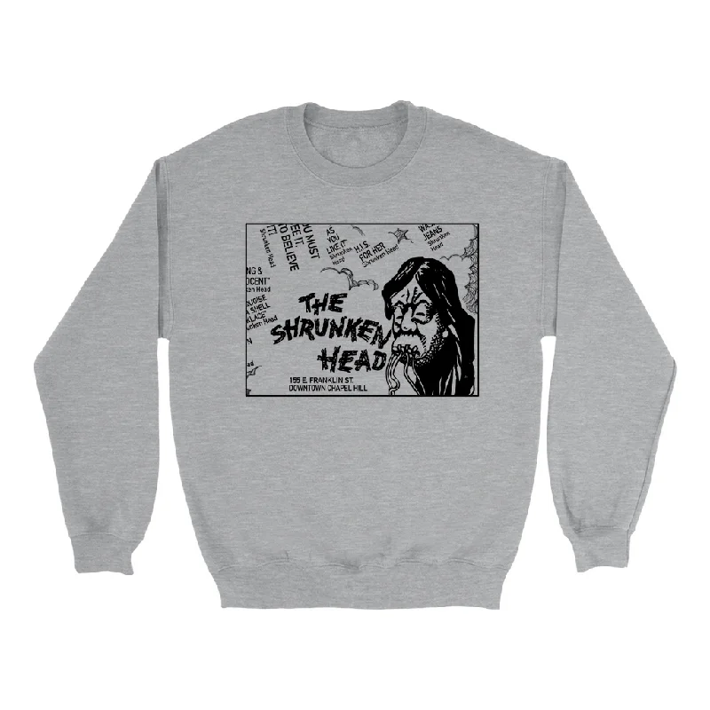 Bright Shirts Shrunken Head Vintage 1975 Logo Adult Sweatshirt