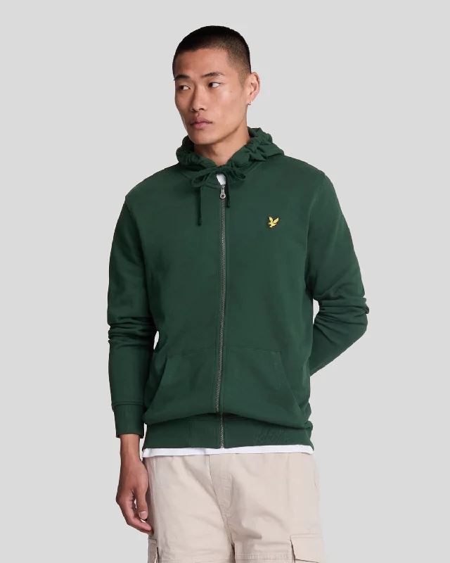 Designer Gloves Zip Through Hoodie
