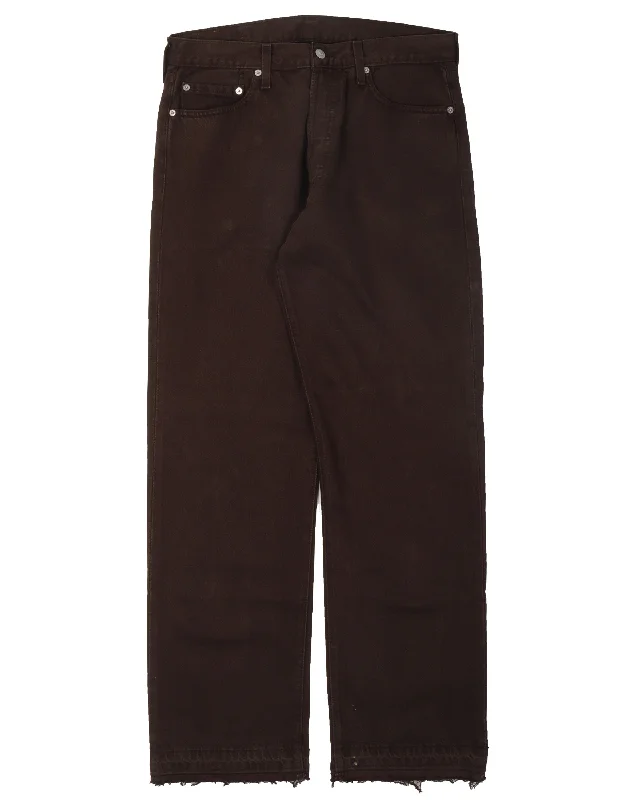 Casual Knitwear Released Hem Levi's 501 Jeans