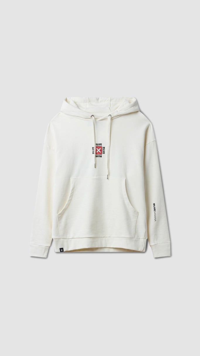 Jogging Jackets SUDADERA CON CAPUCHA FOAM BLANCO ROTO