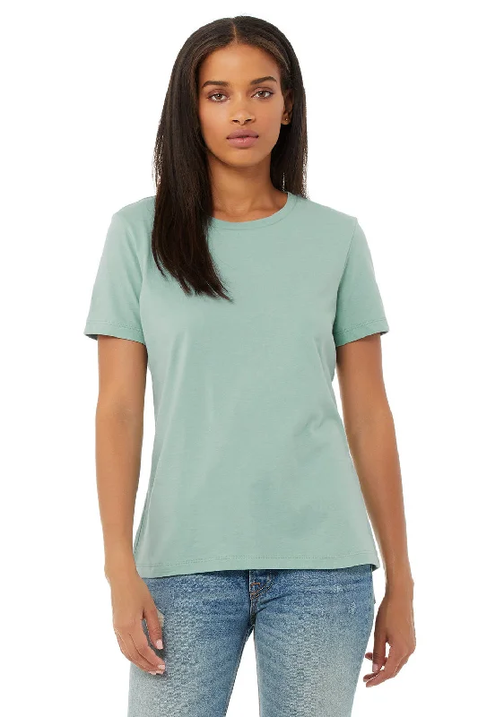 Fashionable Inner Wear Bella + Canvas Womens Relaxed Jersey Short Sleeve Crewneck T-Shirt - Dusty Blue Fashionable Inner Wear Bella + Canvas Womens Relaxed Jersey Short Sleeve Crewneck T-Shirt - Dusty Blue
