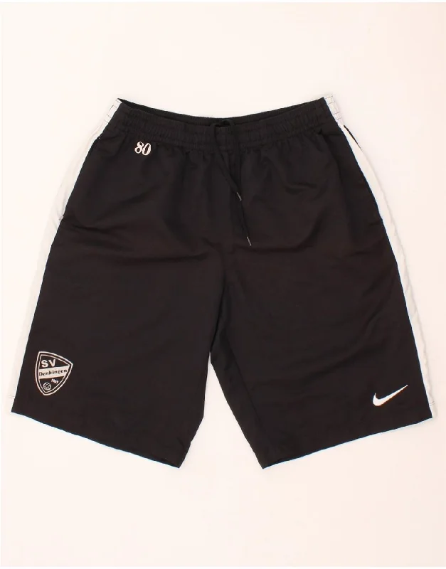 Comfortable Shoes NIKE Mens Sport Shorts Medium Black Polyester