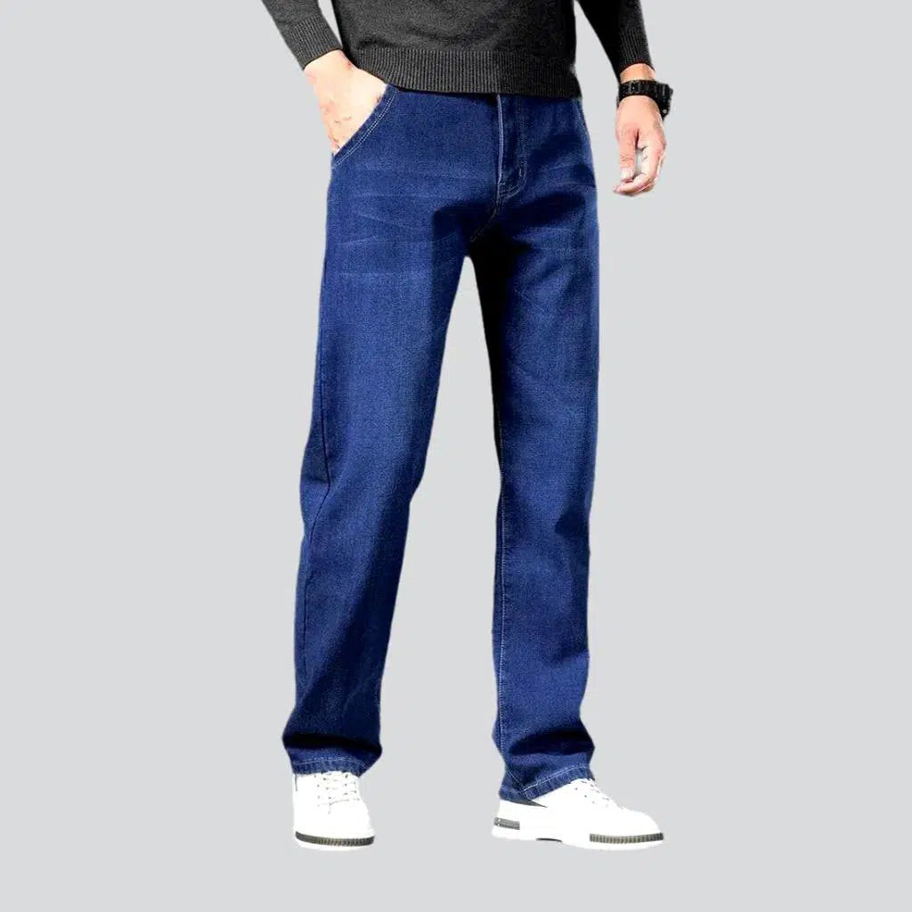 Sporty Suits Stonewashed men's straight jeans