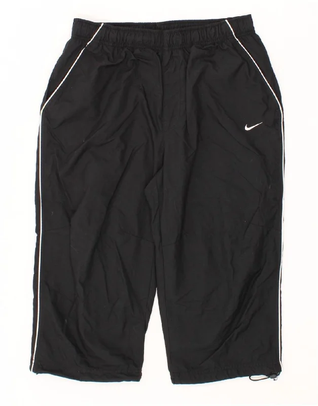 Designer Footwear NIKE Mens Bermuda Sport Shorts Medium Black Polyester