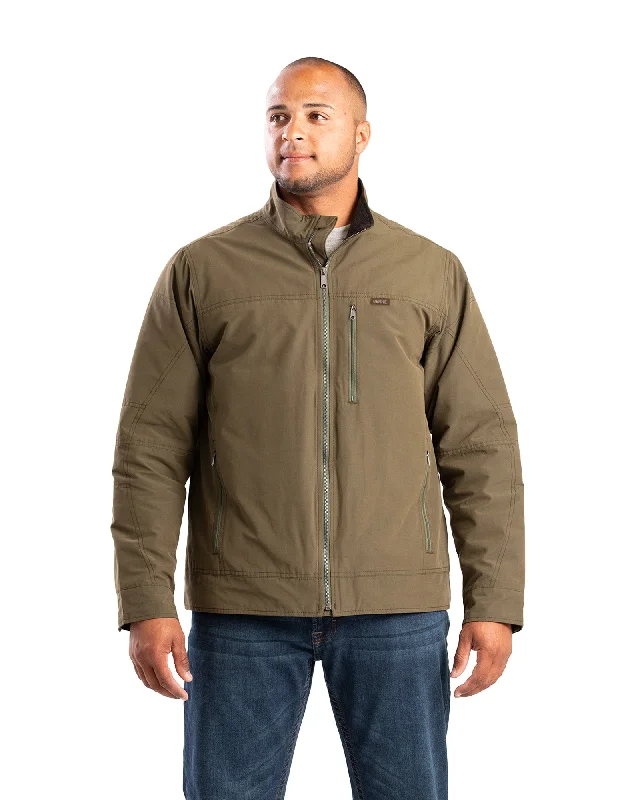 Stylish Joggers Men's Quilt-Lined Micro-Duck Chore Jacket