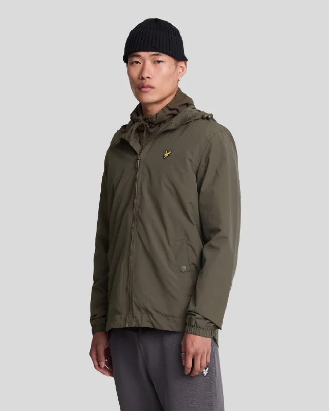 Stylish Comfort Zip Through Hooded Jacket