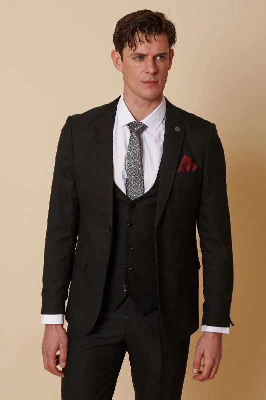 Active Wear DANNY - Black Tailored Blazer
