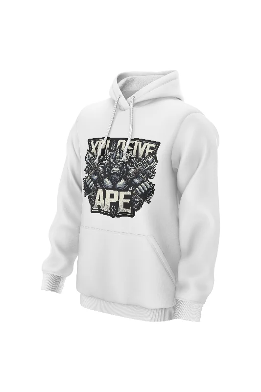 Streetwear Look XAPE Berserker Hoodie - White