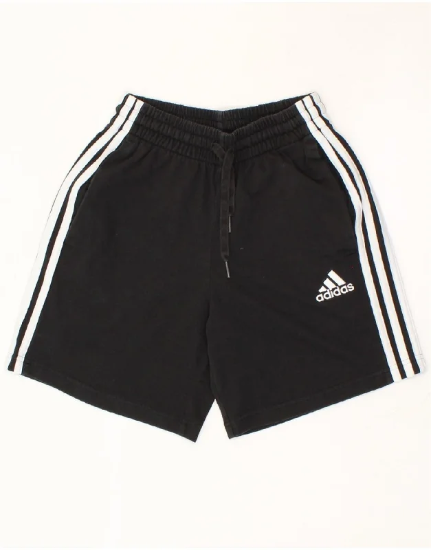 Modern Style ADIDAS Mens Sport Shorts XS  Black Cotton