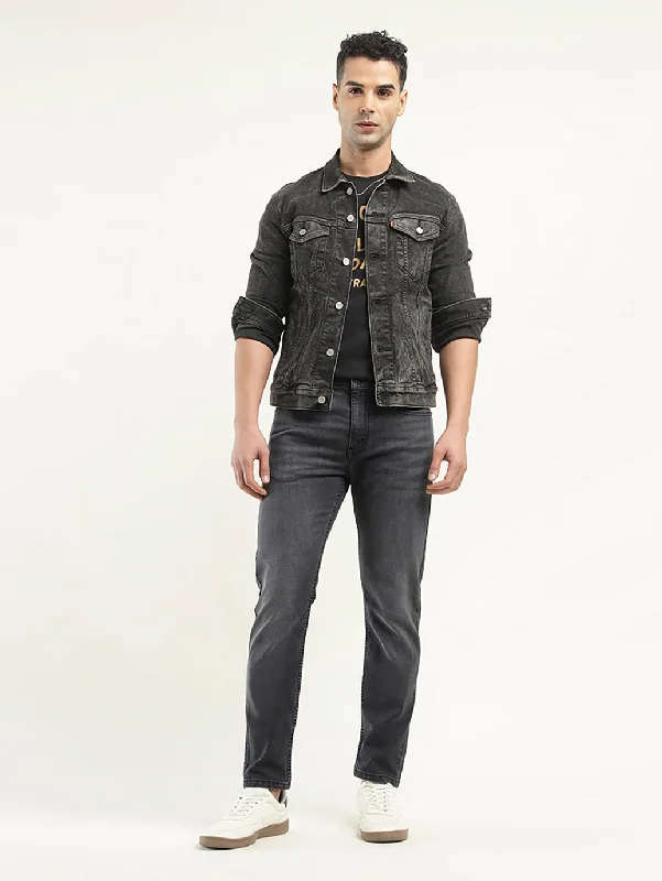 Streetwear Look Men's 512 Slim Tapered Fit Black Jeans