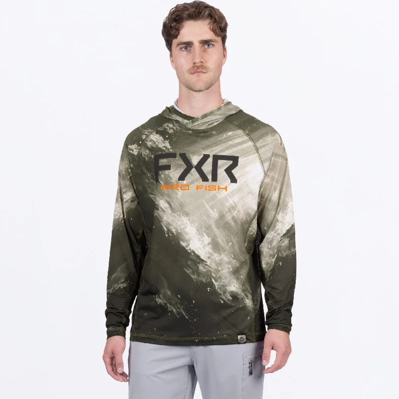 Relaxed Fit Men's Derby Swell Air UPF Pullover Hoodie
