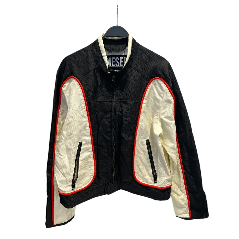 Modern Comfort DIESEL/Jacket/XL/Nylon/BLK/All Over Print/blk/red/beige