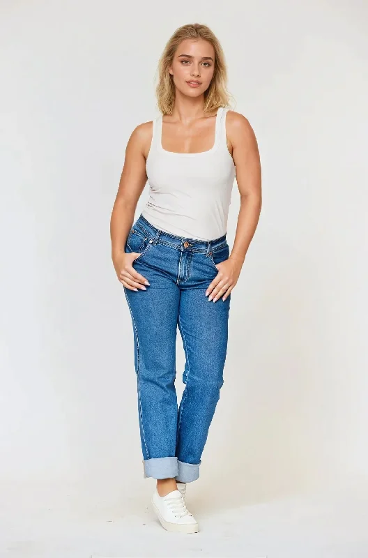 Boutique Recommendation Blue Baby Boyfriend Jean
