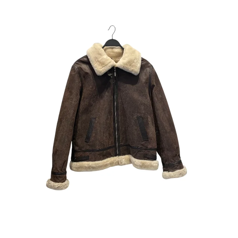 Designer Footwear ST JOHN'S BAY/Jacket/L/Leather/BRW/