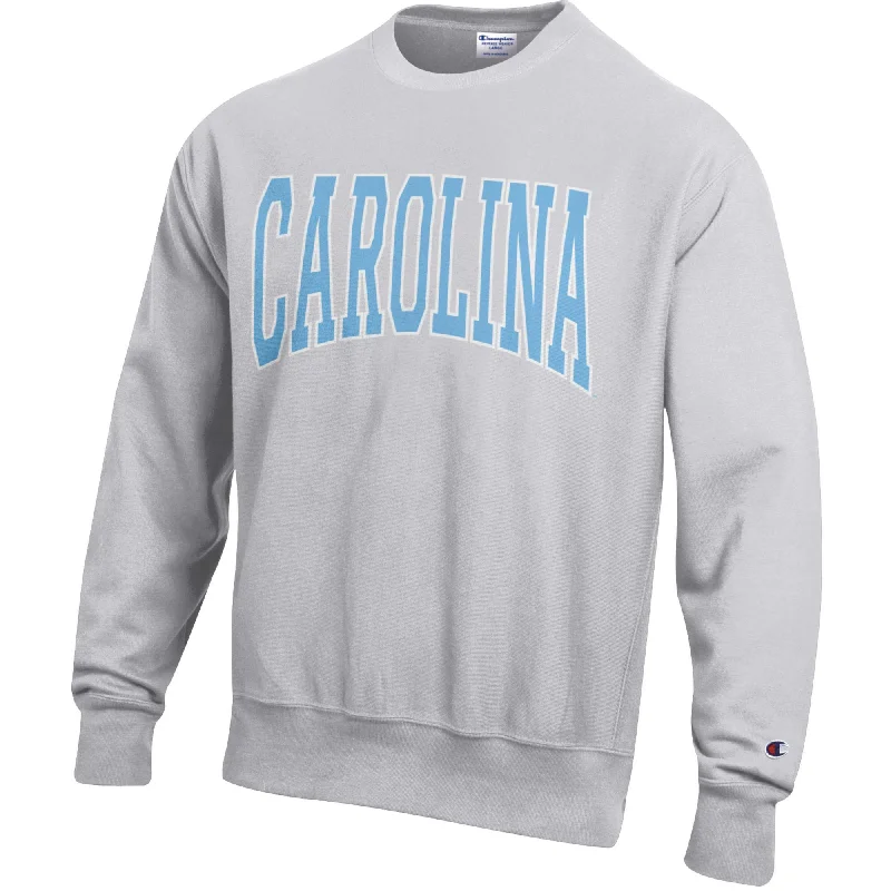 Fashion Basics Carolina Huge Vintage Arch Reverse Weave Crewneck Sweatshirt by Champion