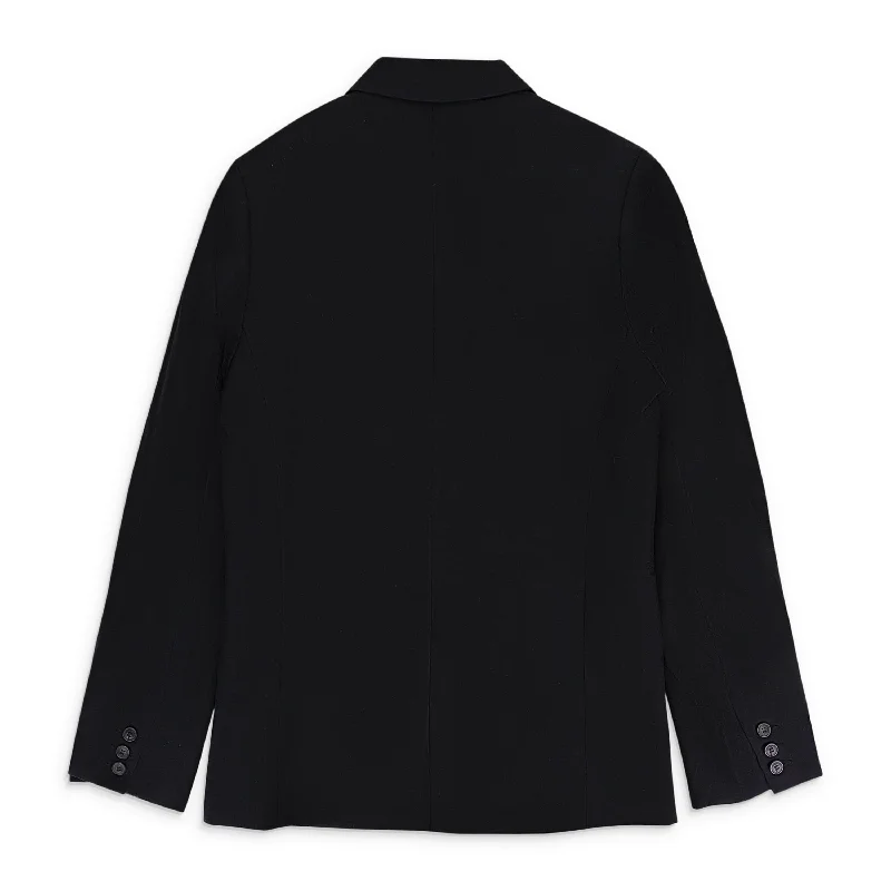 Unique Fashion FOLDED TAILORED BLACK JACKET