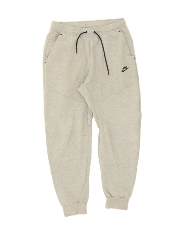 Easy Fashion NIKE Mens Tracksuit Trousers Joggers Medium  Grey Cotton