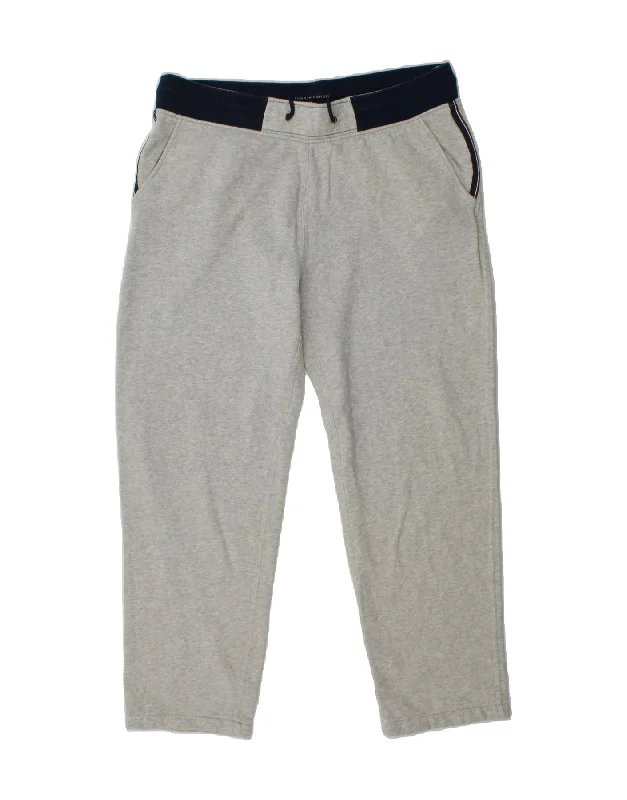 Puffer Jackets TOMMY HILFIGER Mens Tracksuit Trousers Large  Grey Cotton