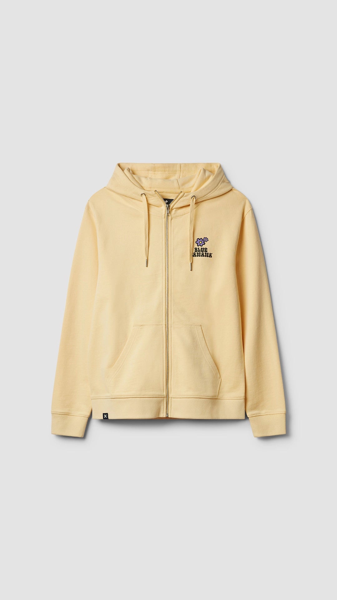 Soft Fabrics SUDADERA CON CAPUCHA FULL ZIP HARDY LIGHT YELLOW