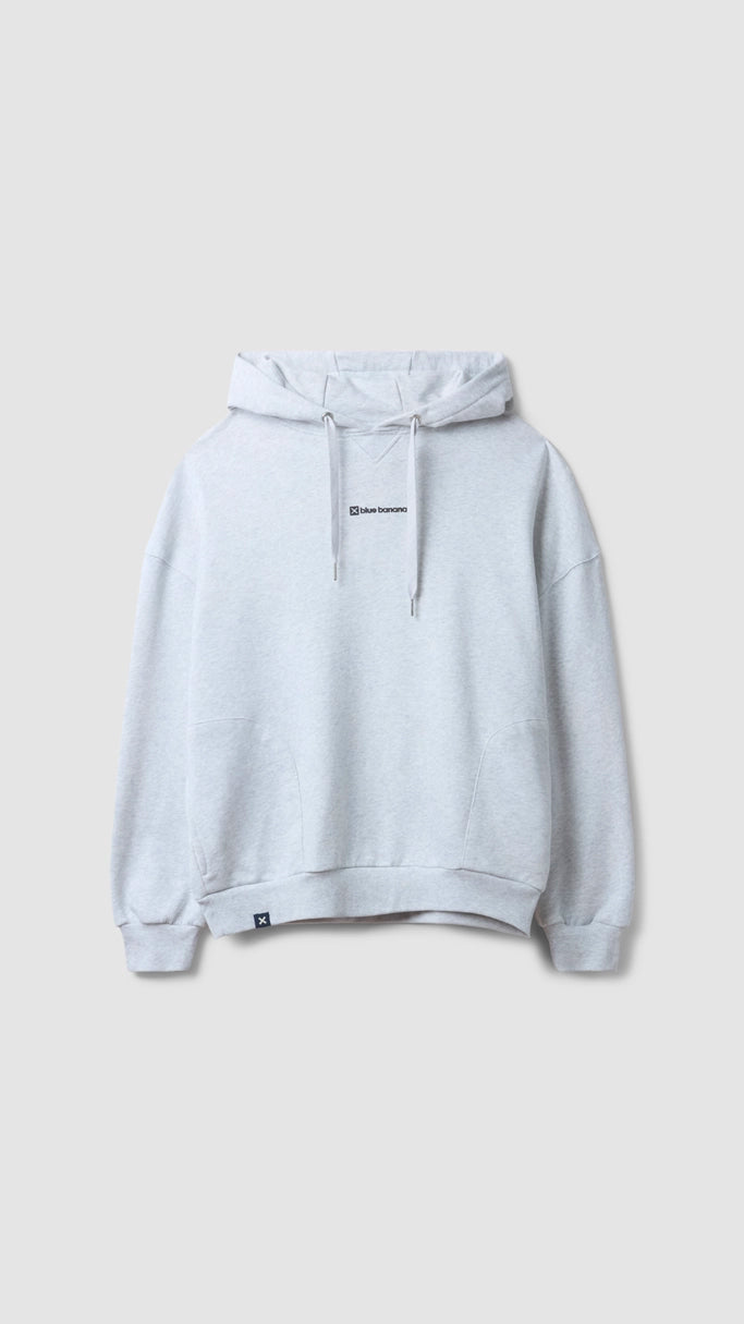 Urban Comfort SUDADERA CON CAPUCHA CLEAN LIGHT GREY MELANGE