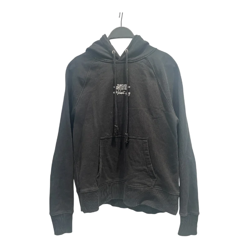 Relaxed Wear Helmut Lang/Hoodie/M/Cotton/BLK/S/S 22 POSTCARD HOODIE