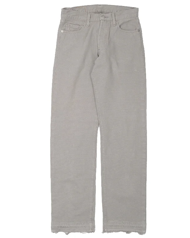 Casual Outfit Released Hem Levi's 501 Jeans