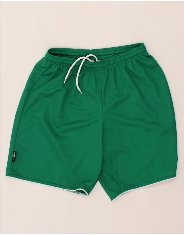 Essential Wardrobe ADIDAS Mens Sport Shorts Small Green Polyester