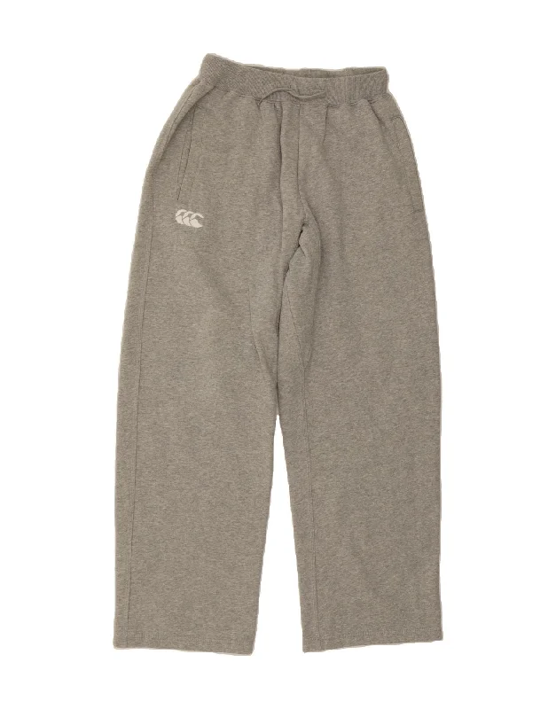 Essential Wardrobe CANTERBURY Mens Tracksuit Trousers Large Grey Cotton