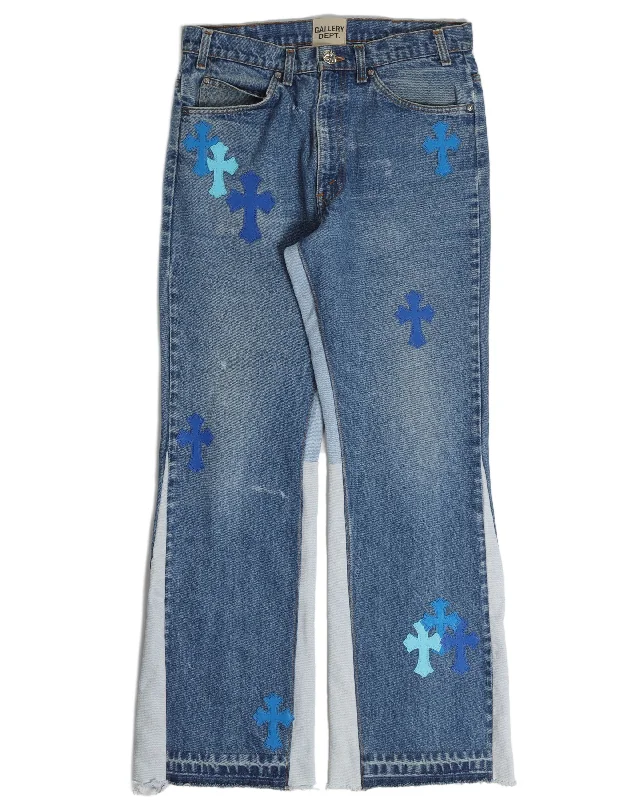 Urban Comfort Blue Cross Gallery Dept. Flare Jeans