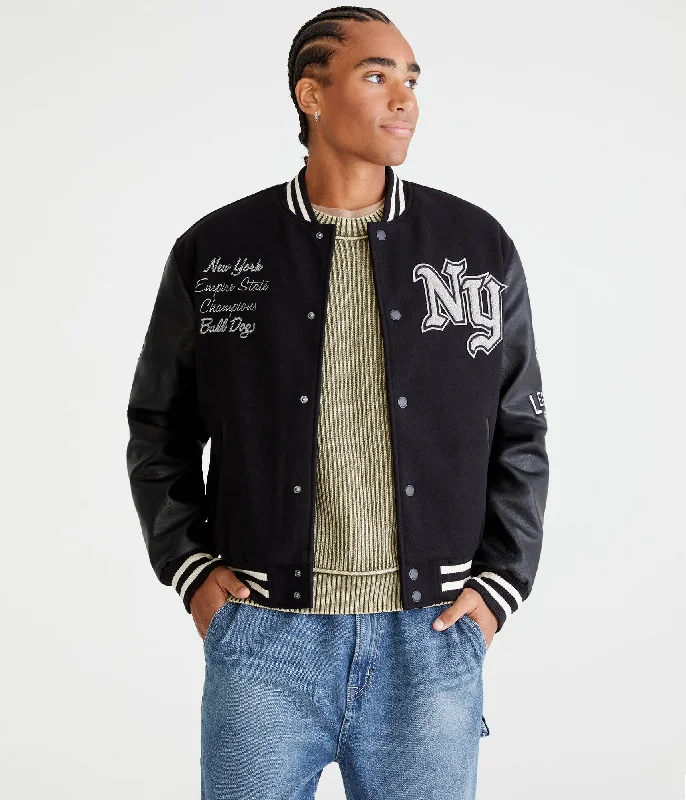 Effortless Comfort Aeropostale Empire State Champions Varsity Bomber Jacket