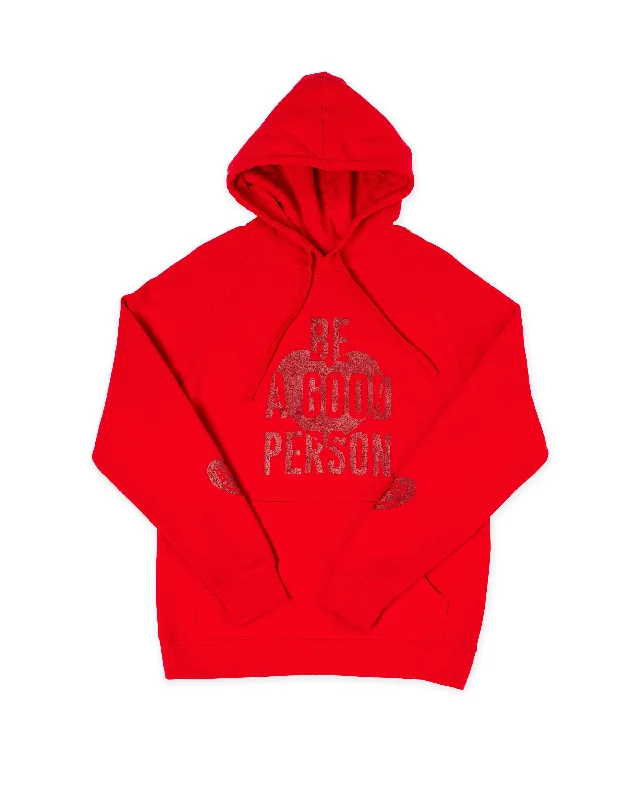 Stylish Sweaters Heart On Your Sleeve Lightweight Hoodie - Red