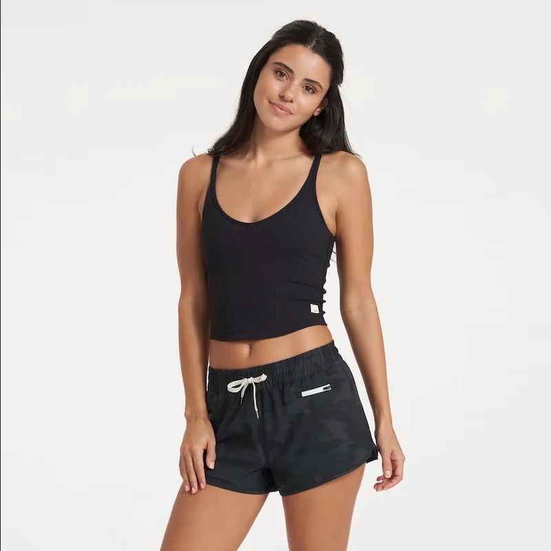Trendy Items Rib Crop Tank